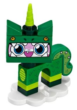 LEGO Minifigure-Dinosaur Unikitty-Collectible Minifigures / Unikitty!-coluni1-4-Creative Brick Builders